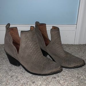 Jeffery Campbell Grey Booties